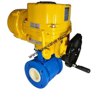 Electric Ceramic Lined Ball Valve thumbnail-2