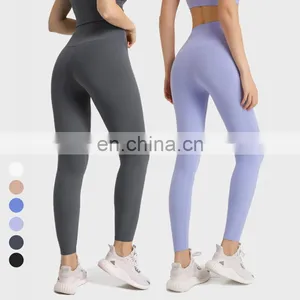 Free Size Breathable Fitness Yoga Wear Women Sport Yoga Pants Custom Tights High Waist Gym Leggings Butt Lifting Yoga Leggings thumbnail-1