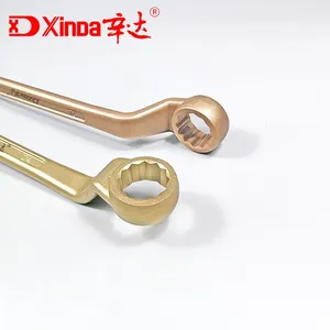 Xinda Non Sparking Double Box End Wrench Explosion Proof Tools Manufacturer Copper Alloy Spanner thumbnail-3