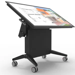 49-inch Custom Touch Table Query Display Multimedia Touch Table Object Recognition Screen Electronic Touch Electronic Coffee Table thumbnail-1