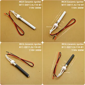 220V300W MCH Ceramic Igniter Ceramic Ignition Stick thumbnail-3