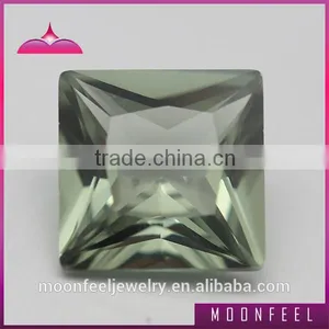 Light Green Spinel Gemstone in Square Shape thumbnail-1