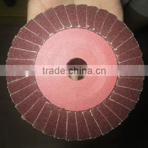 SY FD01 Brown Fused Alumina Flap Discs thumbnail-1