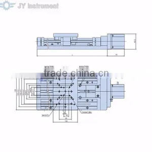 Motorized Linear Moveing Stage, Linear Translate Stage, Linear Translation Stage, Linear Stage/ 50-500mm thumbnail-6