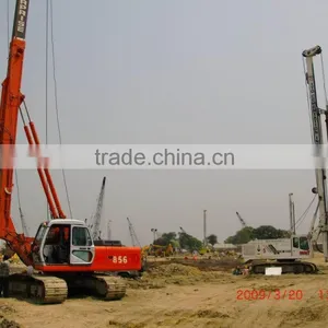HF856A Hydraulic Rotary Piling Driver 38 Tons Large Torque 80 KN.m Engineer Oversea Service ok thumbnail-1