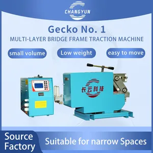 Automatic Crawler Type Stepless Speed Wireless Remote Control Cable Traction Machine Bridge Laying Machine thumbnail-1