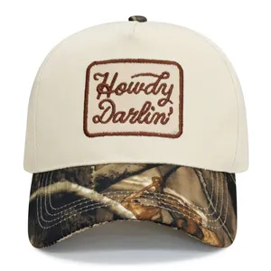 Premium Cotton Sport Caps Two Tone Available With High-Quality Embroidery Cap and Hats Wholesale thumbnail-4