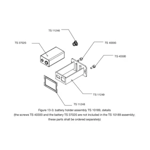 Battery Holder Assembly, Uti Special Battery Box, Battery Holder, Honeywell Parts and Accessories thumbnail-2