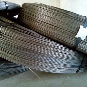 SWRH82B High Carbon Prestressed Steel Wire Helical Ribbed for Bridges Poles Precast Elements Cut Bended Welded Included thumbnail-5