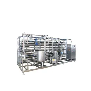 Automatic 5000l h Milk Tubular Pasteurizer 5000 Liter Pasteurization Sterilization Machine 5000l/h Uht Sterilizer Price for Sale thumbnail-6