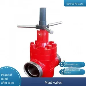 Langfeng Forged External Thread High-pressure Mud Gate Valve, Special Flat Valve for Oil Fields, Customizable thumbnail-3