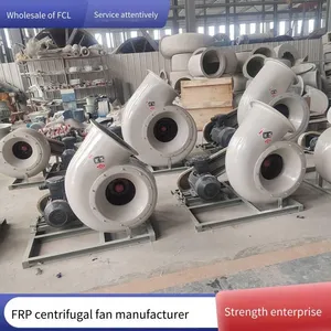 Anti-corrosion Frp Centrifugal Fan F4-72/6c, 11kw Variable Frequency Exhaust Fan thumbnail-1