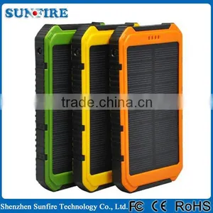 New Arrival 10000 Mah Solar Power Bank, 10000mah Solar Power Bank thumbnail-1