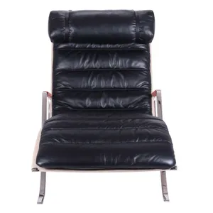 Wholesale FK87 Grasshopper Lounge Chair, 1968 Danish Replica Leather Chaise for Commercial & Residential Use OEM thumbnail-3