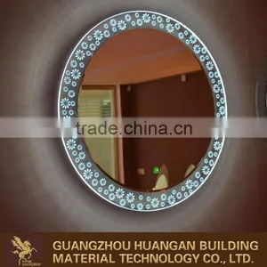 Wholesale Promotion Anti-fog Shower Touch Screen Bathroom Mirror LED Lighted Bath Mirror thumbnail-3