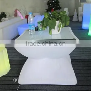 PE Plastic Bar Table With LED Light and Remote T003 thumbnail-1