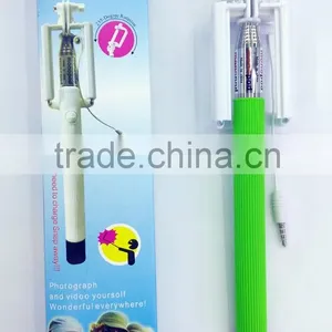 Self-pole,wired Control Selfie Stick for Mobile Phone ,Since the Shaft thumbnail-4