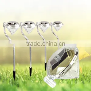 Diamond Solar Lights Small Solar Powered Lighting Garden Decorative Light thumbnail-1