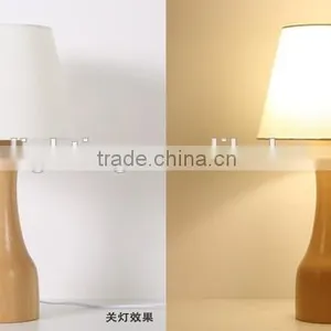 LED Wood Table Lamp LED Wood Table Light JK-879-14 Wooden Base for Table Lamps Holder thumbnail-1