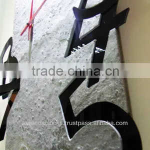 Acrylic Numbers Wall Clock, Unique Clock, Designer Clock, Handmade Decorative Wall Clock thumbnail-5