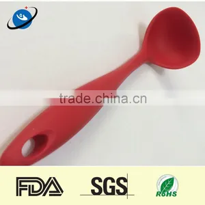 Colorful Soup Ladle Silicone Spoon thumbnail-1