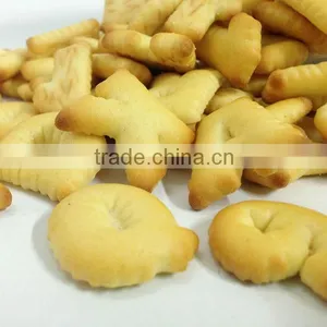 Plain Biscuits Alphabet Salted and Cheap Biscuit in Bulk thumbnail-1