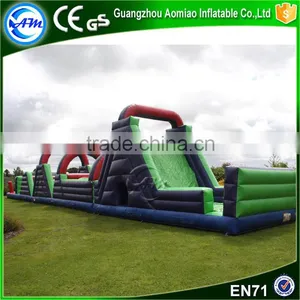Outdoor Commercial Adult Obstacle Course Giant Inflatable Obstacle Course for Sale Supplier's Choice thumbnail-1