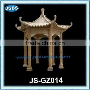 Carved Marble Kiosk Antique Style thumbnail-1