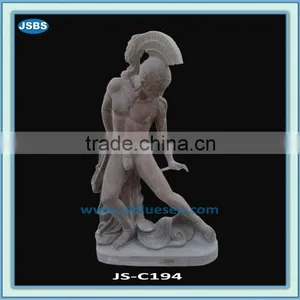 Hand Carved Cheap Nude Stone Greek Man Statue thumbnail-1