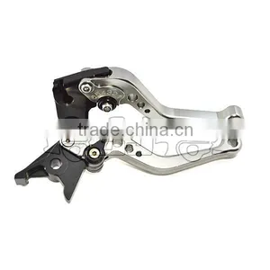 BJ-LS-002 CNC Gray Universal Motorcycle Brake Levers for ZX9R ZX10R thumbnail-4