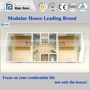 Modern Light Steel Foam Cement Panel Prefabricated Office Design thumbnail-2
