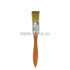 Nickel-Plated Wooden Handle Wall Artist Painting Brush thumbnail-3