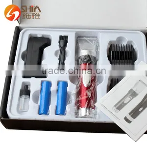 Hot Selling Manual Wireless Electric Ceramic Baby Hair Trimmer Hairdressing Salon Products Stainless Steel Cutting Blade thumbnail-2