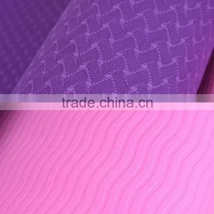 Sales Promotion 100% TPE Material by Latest Technology- High Density Lightweight Durable Memory Foam TPE Exercise Yoga Mat Quality Choice thumbnail-2