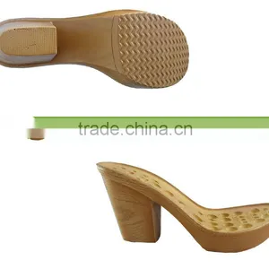 Wholesale Shoe Soles Women New Design Pu Sole thumbnail-2
