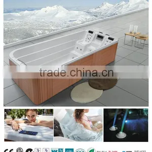 CE REACH RoHS Monalisa Endless Swimming Pool Spa M-3350 thumbnail-1