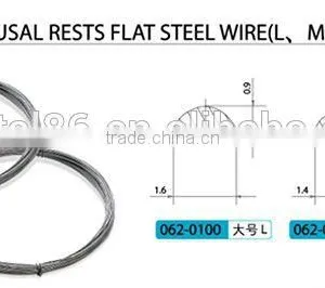 Occlusal Rests Flat Steel Wire Dental Instrument for Sale Dental Wax Carving Instrument thumbnail-1