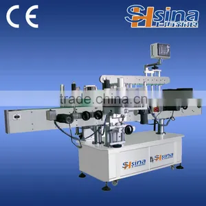 Full Automatic Double Sides Bottle Labeling Machine thumbnail-1