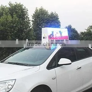 Custom Ordered Led Sign Ftaxi Top Led Advertising Display/small Outdoor Advertising Led Display thumbnail-1