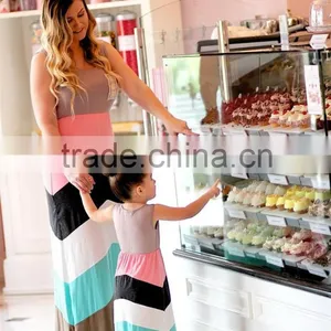Mom and Baby Simple Dresses for Girls, Fancy Dresses for Girls, Hot Sale Item Baby Clothes Wholesale thumbnail-4