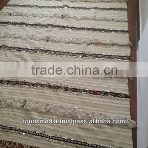 Vintage Moroccan Wedding Blanket 263cm x 165cm thumbnail-1