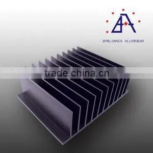 Brilliance OEM Factory Aluminum Round Heat Sink Extrusion thumbnail-1