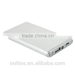 6000mah Polymer Lithium Aluminium Alloy Battery Power Banks For Mobile Phone thumbnail-4