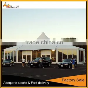 Aluminum Arabian High Peak Pagoda Tent With Clear Span thumbnail-1