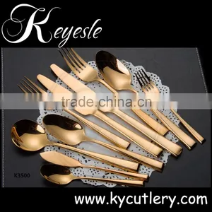 Gold Polishing Flatware,gold Cutlery Set Stainless Steel Dinner thumbnail-1