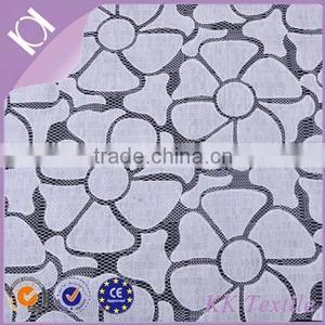 2014 New Coming 70% Poly 30%Cotton Lace Fabric for Wedding Dress thumbnail-1