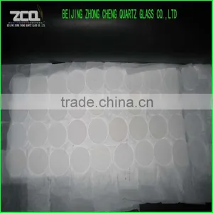 2016 The Newest Circular Frosted Quartz Glass Sheet thumbnail-5