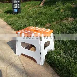 Cute and Popular Mini Portable Plastic Folding Step Stool thumbnail-1