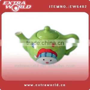 Christmas Ceramic Teapot thumbnail-1