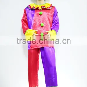 Halloween Funny Adult Men Clown Fancy Dress Mascot Costume thumbnail-2